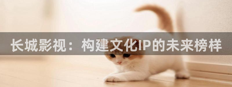 泡泡電影影視：長城影視：構建文化IP的未來榜樣